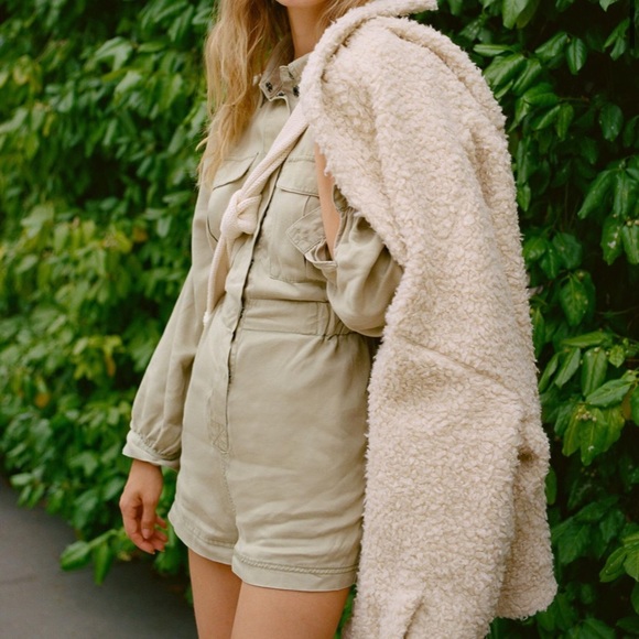 Urban Outfitters BDG Utility Romper - Picture 2 of 5